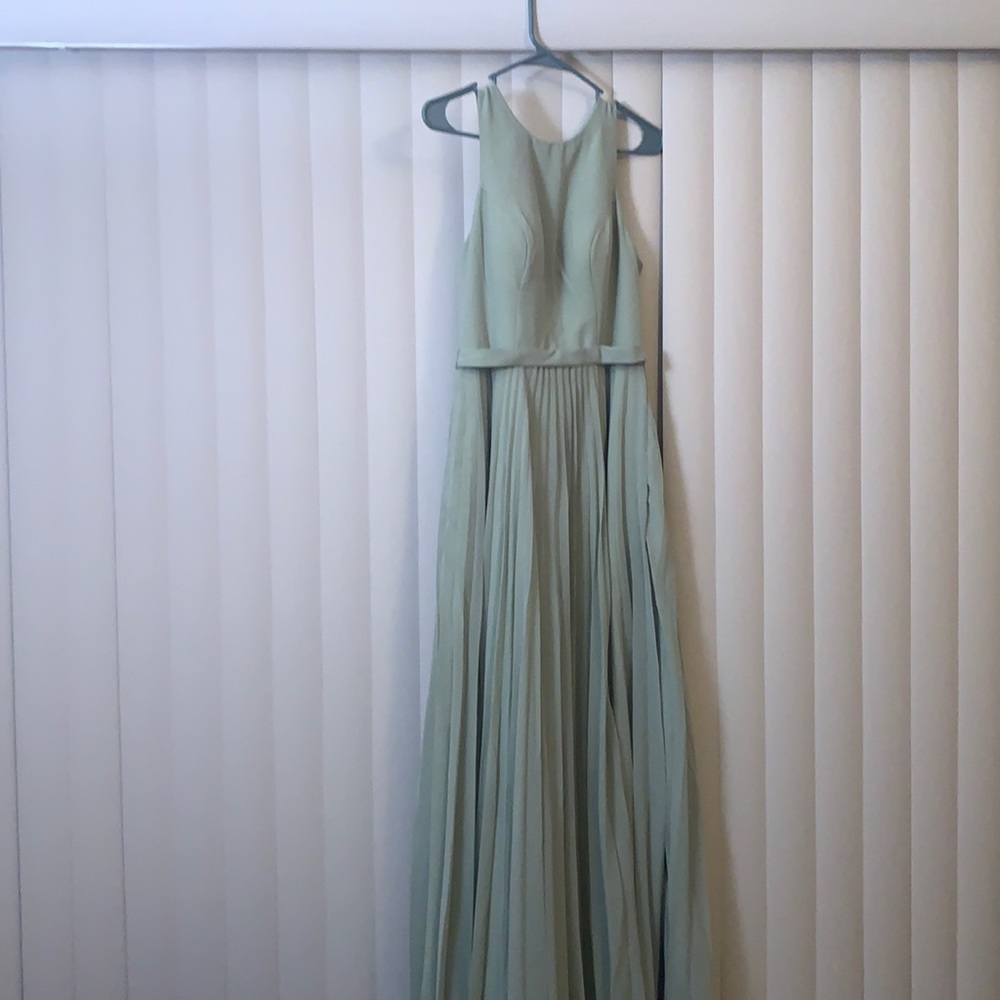 AZAZIE mint green dress, large